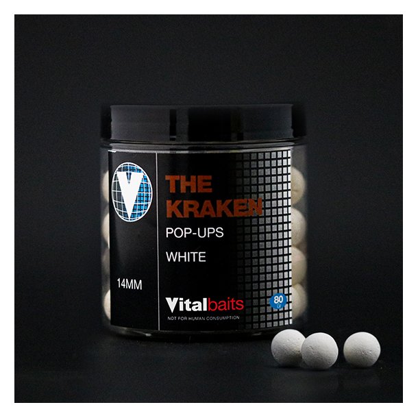 Pop-ups The Kraken 14 mm WHITE80 gr.