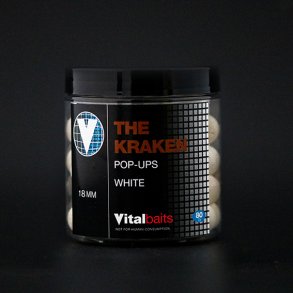 Pop-ups The Kraken 18 mm WHITE 80 gr.