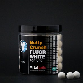 Pop-ups NUTTY CRUNCH Fluor White 14mm 80 gr. 