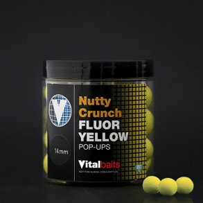 Pop-ups NUTTY CRUNCH Fluor Yellow 14mm 80 gr. 