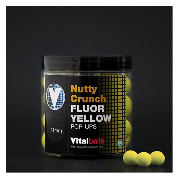 Pop-ups NUTTY CRUNCH Fluor Yellow 18mm 80 gr. 