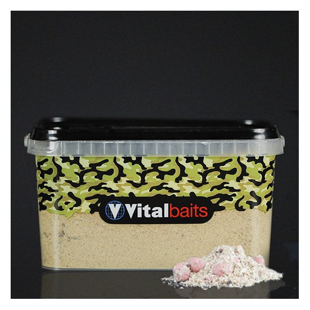 Groundbait STRAWBERRY NUTTY BUCKET 3 kg