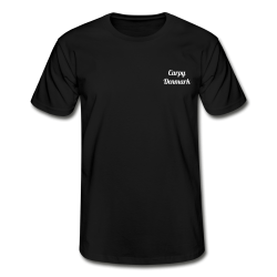 Carpy T-shirt sort m. tryk