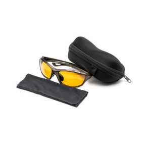 Sunglasses Wraps Matt Green Frame/Yellow Lens MK2