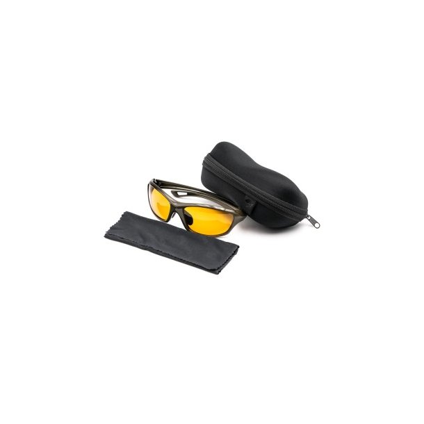 Sunglasses Wraps Matt Green Frame/Yellow Lens MK2