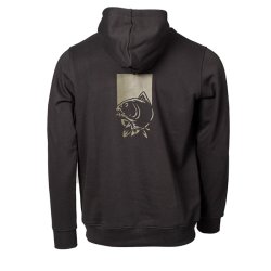 Make It Happen Hoody Fish Logo Black