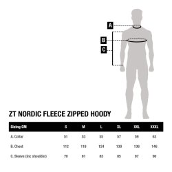 Zero Tolerance Nordic Fleece Zipped Hoody