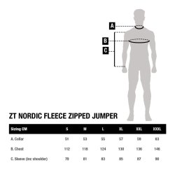 Zero Tolerance Nordic Fleece Zipped Jumper