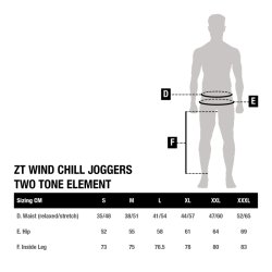 Zero Tolerance Wind Chill Joggers Two Tone Element