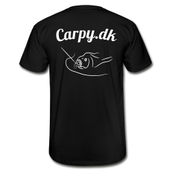 Carpy T-shirt sort m. tryk