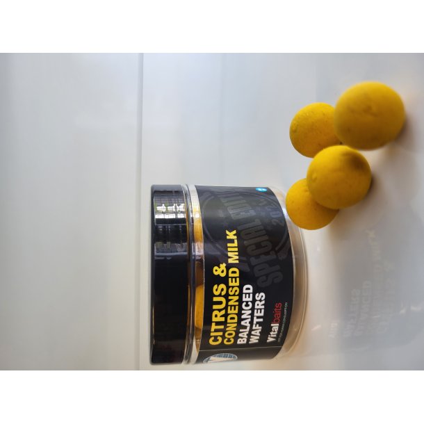Citrus &amp; Cond. Milk Wafters 14mm YELLOW