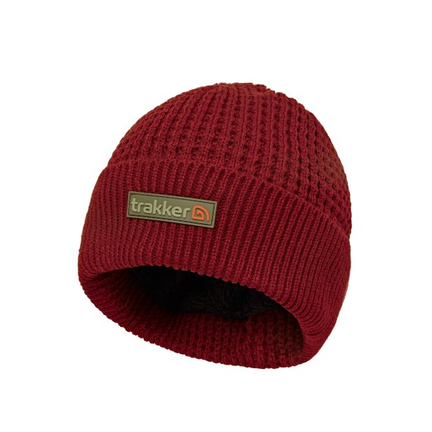 Trakker Plum Textured beanie