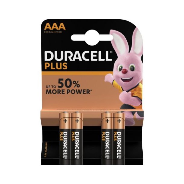 Duracell aaa 4 pack