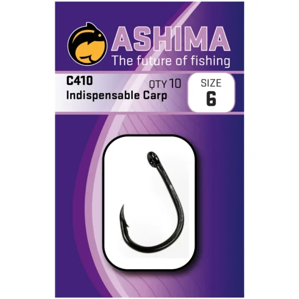 Ashima C410 &#147;Indispens, Carp&#148; Size 4 10 pcs