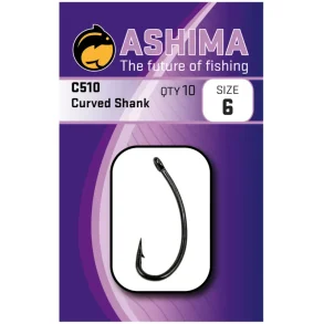 Ashima C510 “Curved Shank” Size 6 10 pcs