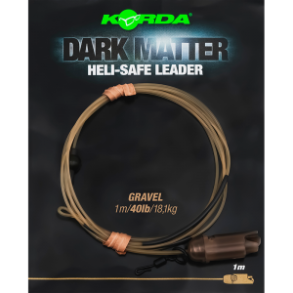 Dark Matter Leader Heli Safe Gravel 40lb 1m