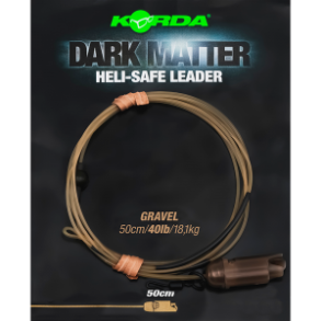 Dark Matter Leader Heli Safe Gravel 40lb 50cm