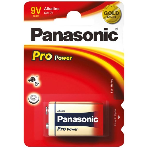 Panasonic Pro Power 9v batteri