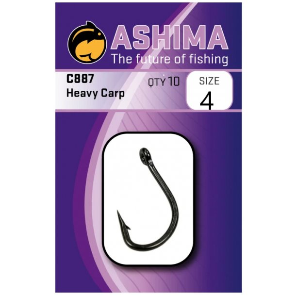 Ashima C887 &#147;Heavy Carp&#148; Size 4 10 pcs