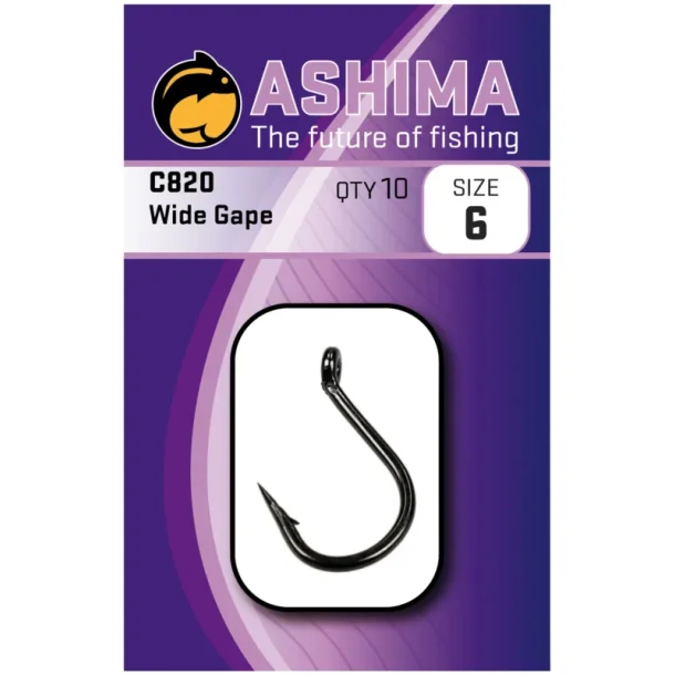 Ashima C820 chod hook Size 4 10 pcs