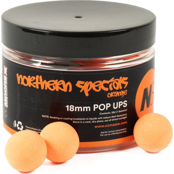 NS1 Pop Ups Orange 18mm (25)