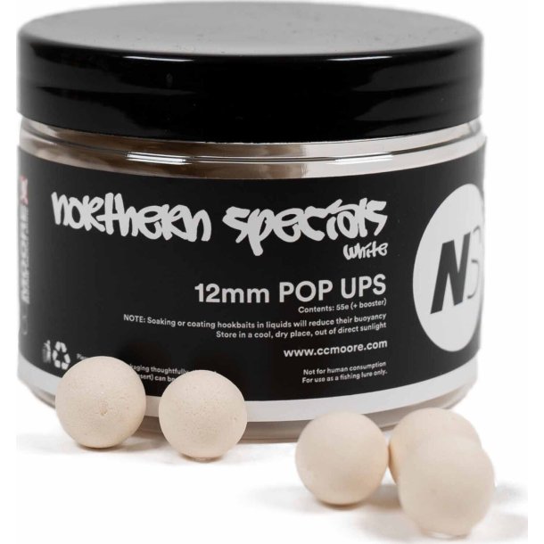 NS1 Pop Ups White 12mm (55)