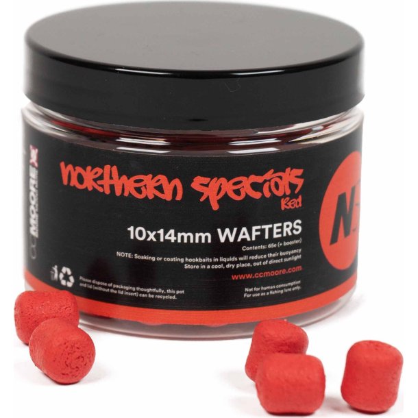 NS1 Dumbell Wafters Red 10x14mm (65)