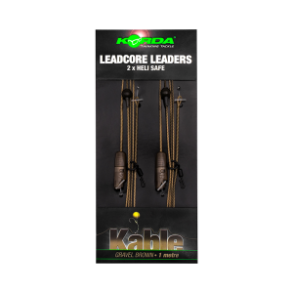 Leadcore leader Heli Safe Gravel 1m, 2 per pack