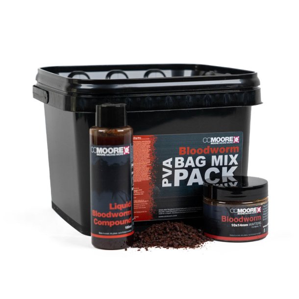 Bloodworm PVA Bag Mix Pack