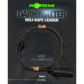 Dark Matter Leader Heli Safe Weed 40lb 50cm