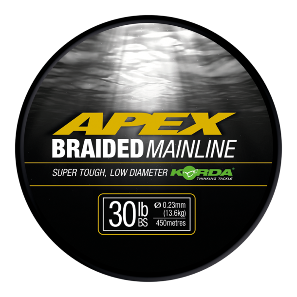 Apex braided Mainline -0,23mm, 30lb - 1200m