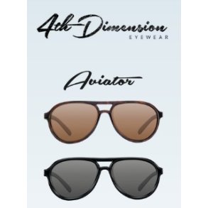 Sunglasses Aviator Tortoise Frame -Brown Lens