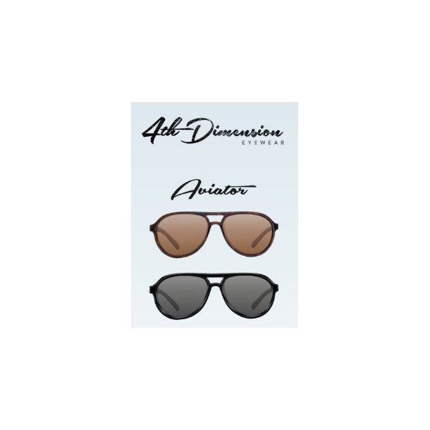 Sunglasses Aviator Tortoise Frame -Brown Lens