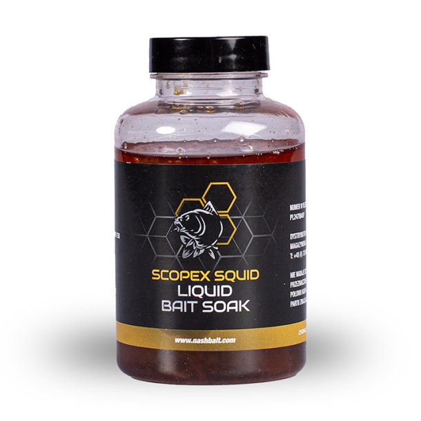 Scopex Squid Liquid Bait Soak 250ml