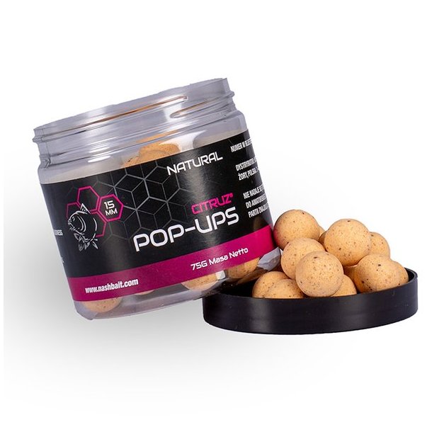 Citruz Pop Ups 15mm 75g Natural 