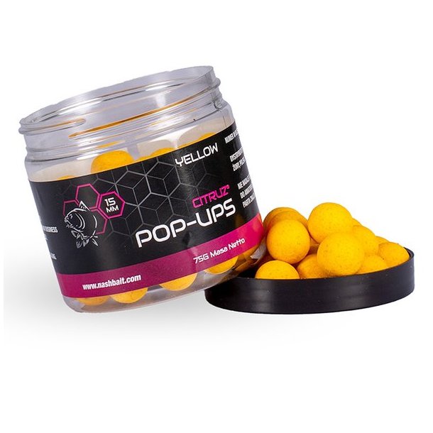 Citruz Pop Ups 15mm 75g Yellow