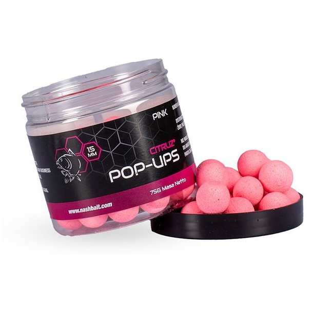 Citruz Pop Ups 15mm 75g Pink