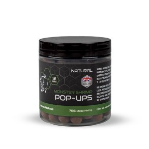 Monster Shrimp Pop Ups 12mm 75g Natural
