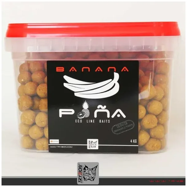 Boilies BANANA PI&Ntilde;A 20mm 4kg