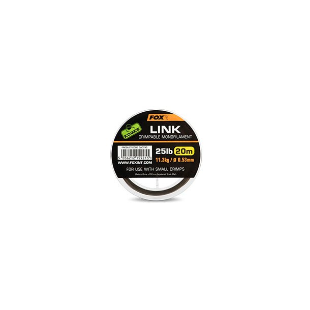 Edges Link Trans Khaki 0.53mm/25lb(20m)