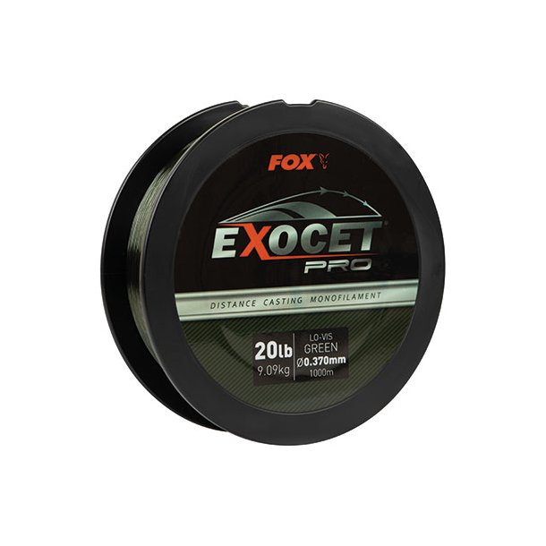 Exocet Pro (LV Green) 0.400mm 23lbs / 10.45kgs (1000m)