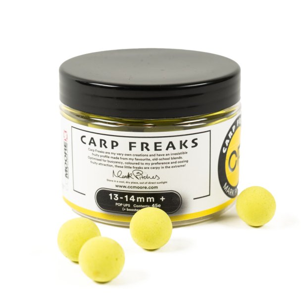 Carp Freaks + Pop Ups Yellow 13-14mm (45)