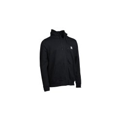 Make It Happen Badge Zipped Hoodie Black