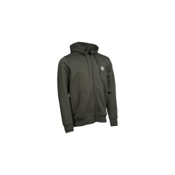 Make It Happen Badge Zipped Hoodie Green