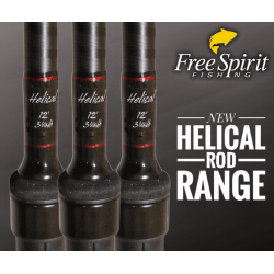 Helical carp rod