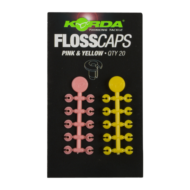 Floss Caps -Pink/Yellow