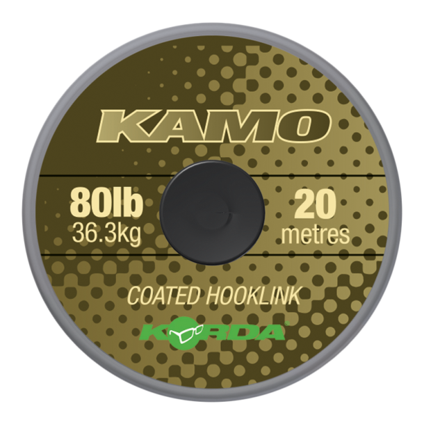 Kamo Coated Hooklink -80lb 20m