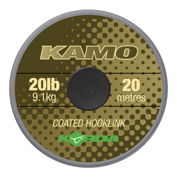 Kamo coated Hooklink -20lb - 20m