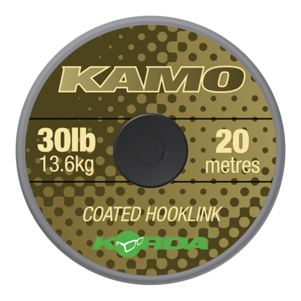 Kamo coated Hooklink -30lb - 20m