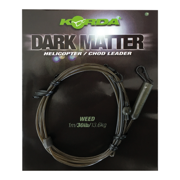 Dark Matter Leader Heli -Weed 40lb